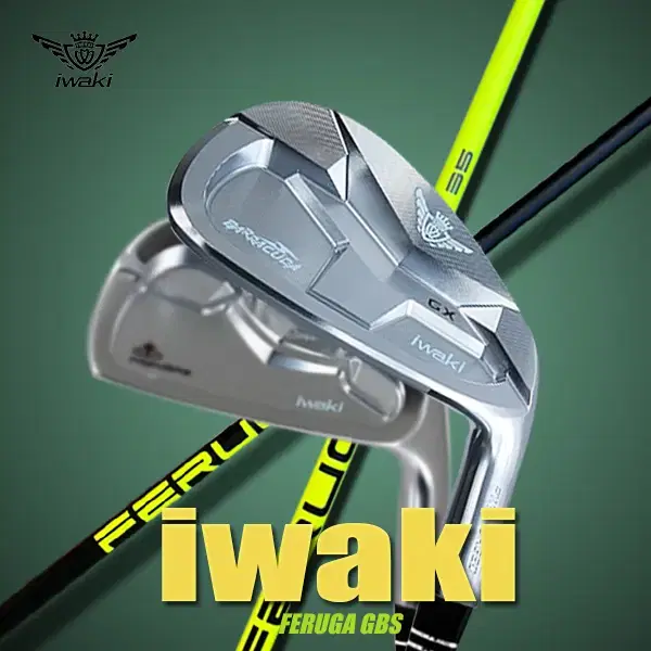 [최강가성비] iwaki 이와키(5~P) 6아이언+페루가 GBS 샤프트